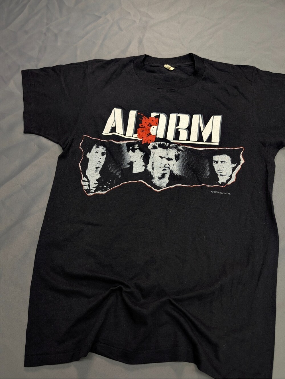 The Alarm Spirit of '86 Tour T Shirt Screen Stars Vintage M
